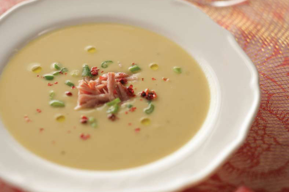 Mediterranean Split Pea Soup