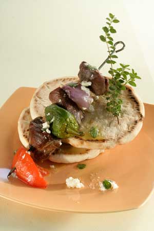 Lamb-and-Vegetable Souvlaki