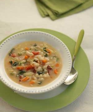 Greek bean soup, fasolada
