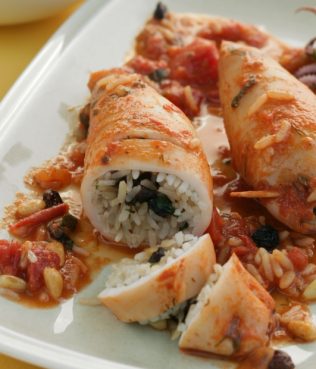 Stuffed Squid