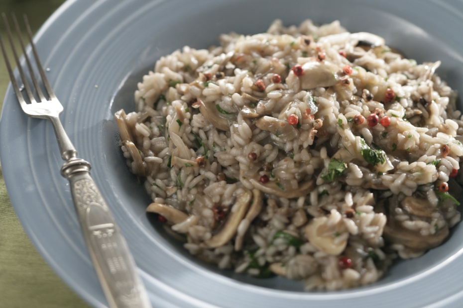 Greek Mushroom Pilaf