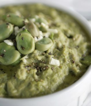 Cretan Mashed Broad Bean Skordalia