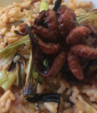 Octopus Risotto