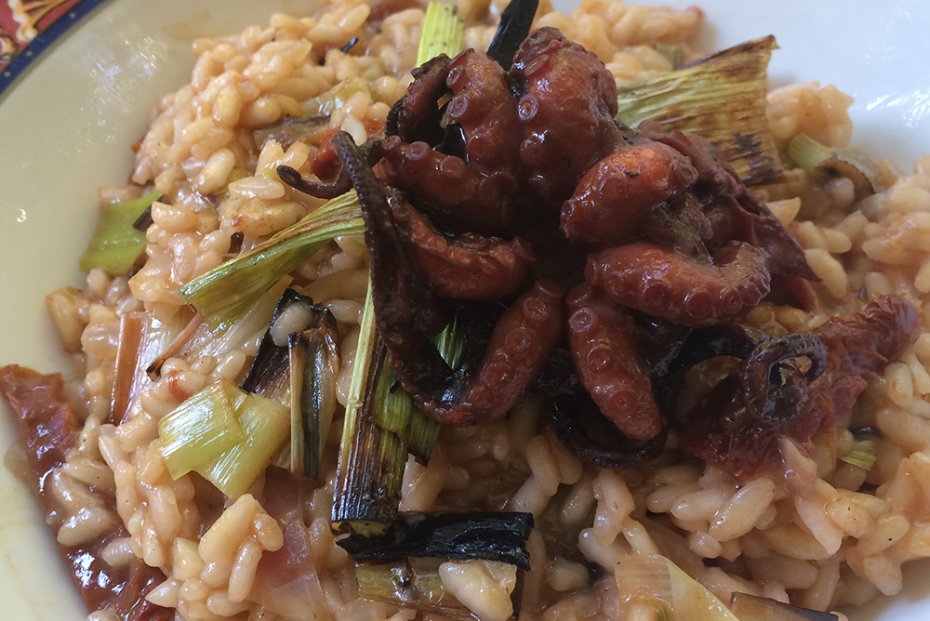 Octopus Risotto