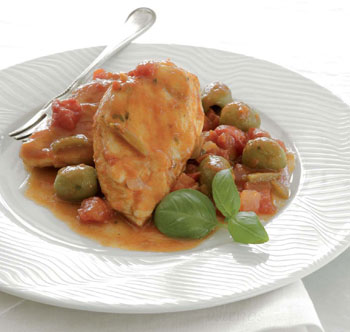 Chicken with Herbs and Olives