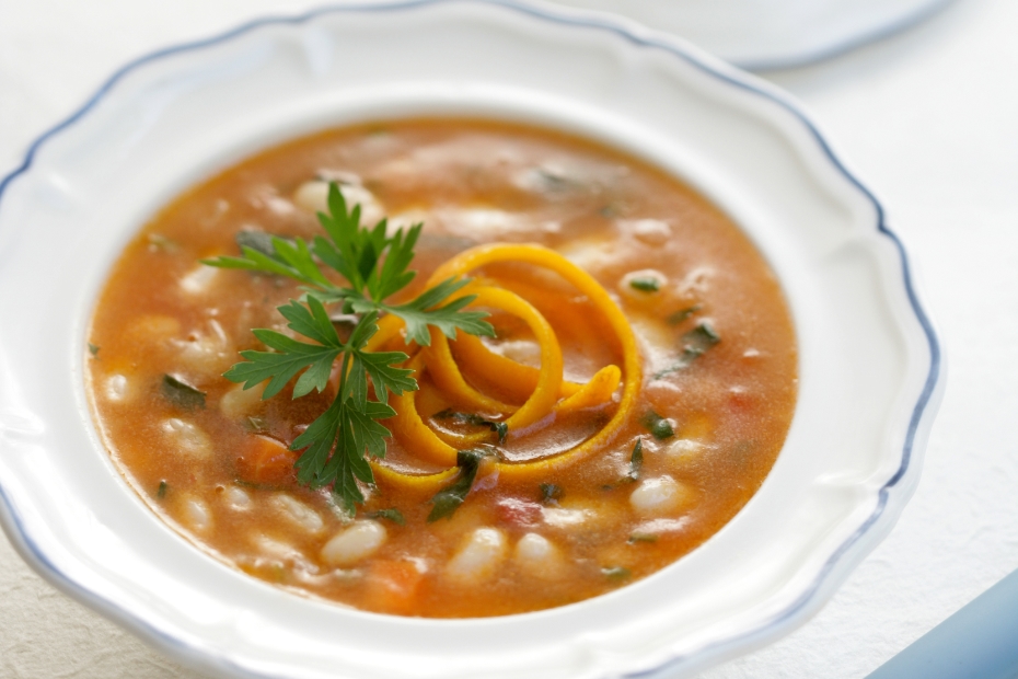 Cretan Bean Soup with Orange Zest / Haniotiki Fasolada | Mediterranean ...