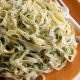 Ikaria Fettucine al Greco with Greek yogurt and Herbs