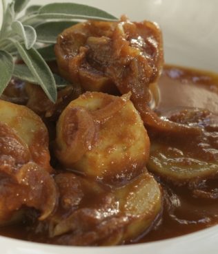 Corfu Sweet Potato Bourdeto