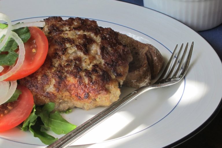 Greek Tuna Burgers with OliveYogurt Relish Mediterranean Diet