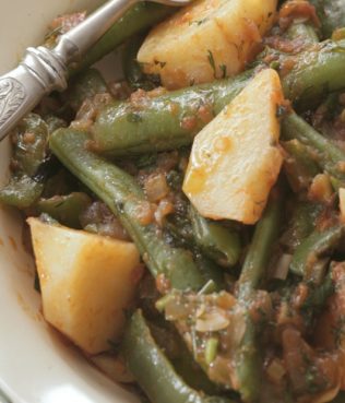 Ikaria Green Bean Stew (Mageirio)
