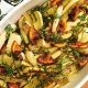 Greek zucchini salad with Orange