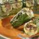 Mushroom Stuffed Zucchini