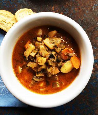 Greek Mom's Main Course Fish Soup