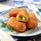 Rice Croquettes with Peas and Saffron
