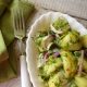 Ikaria potato salad with herbs and scallions