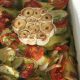 Baked Zucchini, Peppers, Potatoes, Tomatoes and Herbs