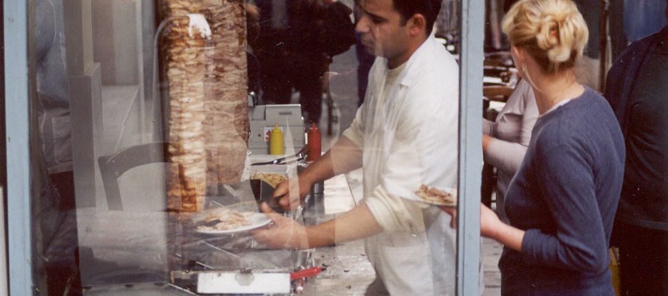 Monastiraki Athens Gyro Shop