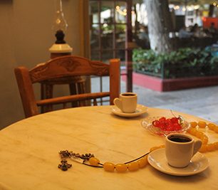 Greek coffee in Athens 