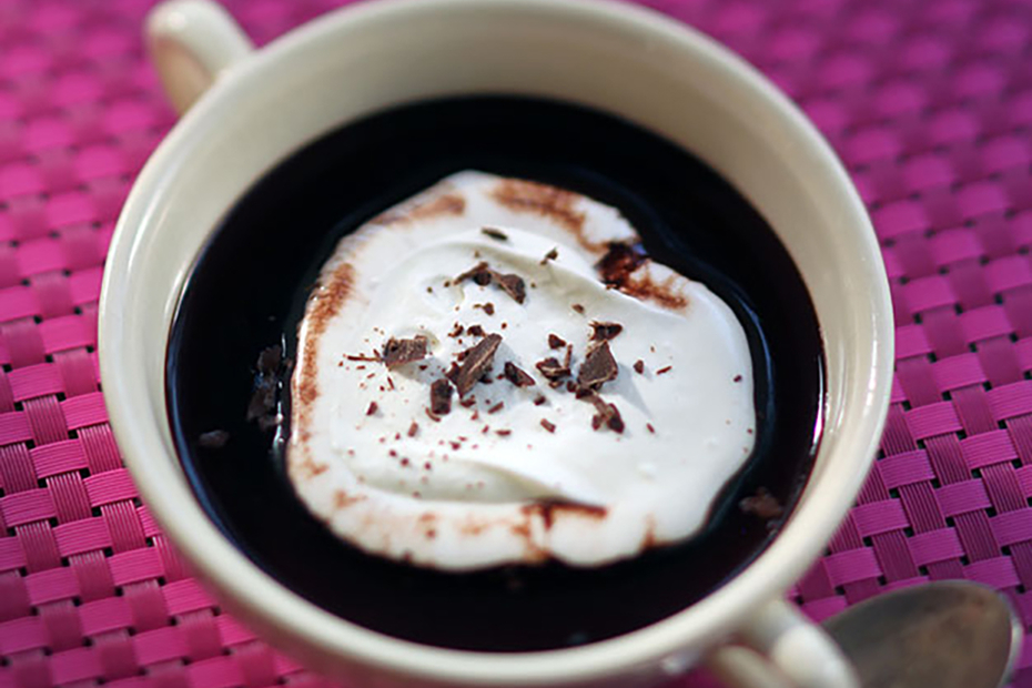 Hot Chocolate with Mastiha and Cinnamon