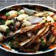 Giant Bean Salad with Charred Vegetables
