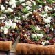 Whole Wheat Tart with Red Cabbage, Caramelized Onions and Feta