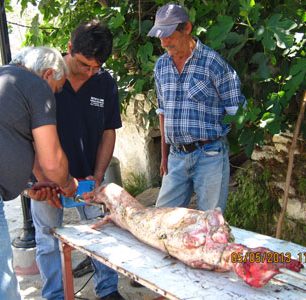 GETAWAY_ Easter-2013_Ikaria_skewering-the-goat