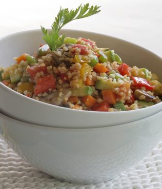 Vegetable Taboule with Mastiha and Mint Vegetable Taboule with Mastiha and Mint