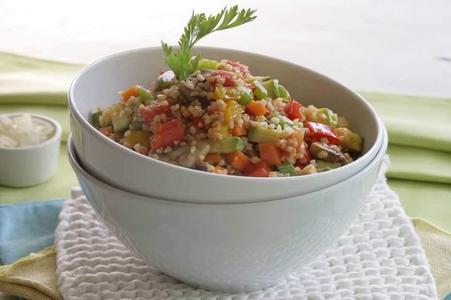 Vegetable Taboule with Mastiha and Mint