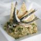 Eggplant Spread with Grilled Anchovies