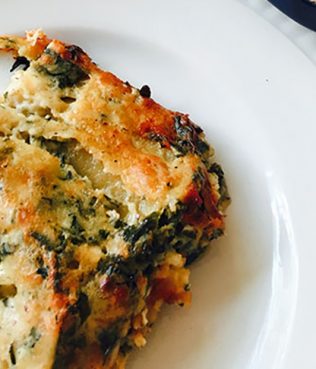 Spanakopita Lasagna