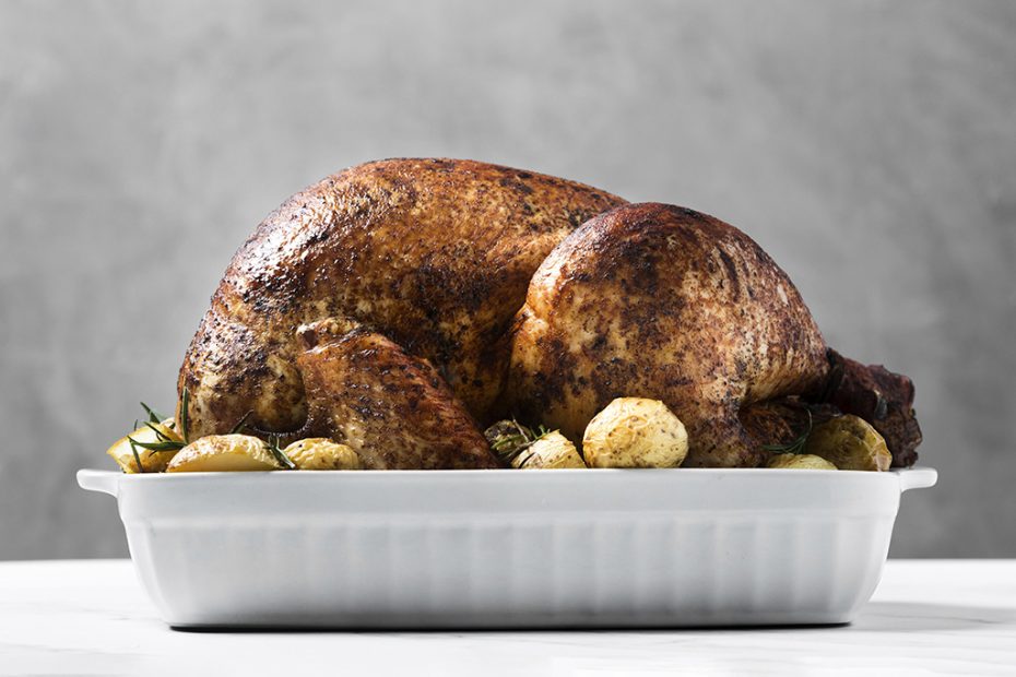 Roast Turkey with Three Glaze Ideas