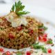 Pilaf with Buckwheat, spices and pomegranate