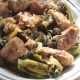 Lemony Pork Braised with Collard Greens