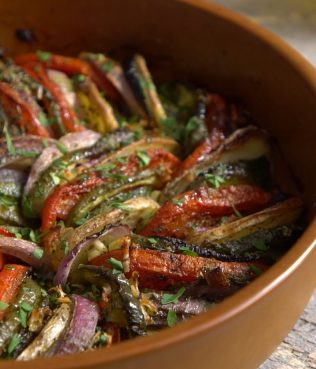 Briam, Roasted Vegetable Casserole