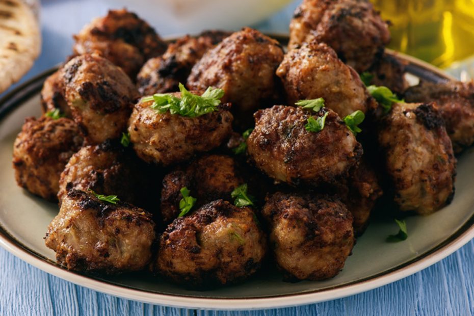 Greek meatballs, keftedakia