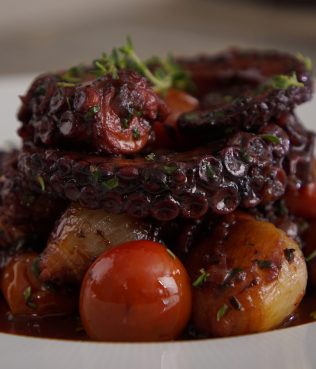 Braised Octopus with Olives