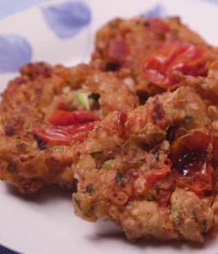 Margarita’s Tomato Fritters with Cod