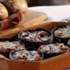 Portobellos Stuffed with Kasseri and Pasturma