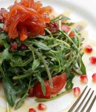 Arugula Pomegranate Salad