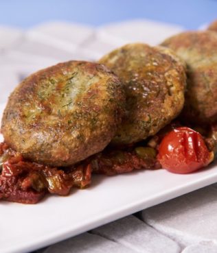 Favokeftedes (Yellow Split Pea Patties)