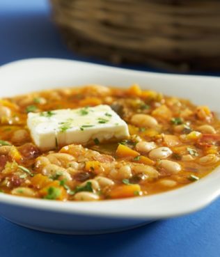 Template for a Classic Greek Bean Soup