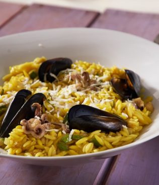 Kritharoto - Seafood Orzo