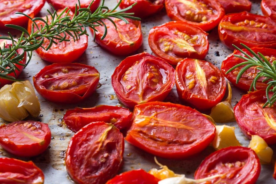 Greek-style Homemade Oven-Dried Tomatoes