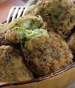 Ikaria Longevity Zucchini Patties, with Greek Oregano & Mint