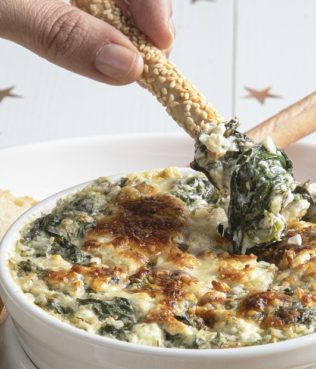 Warm Spanakopita Dip