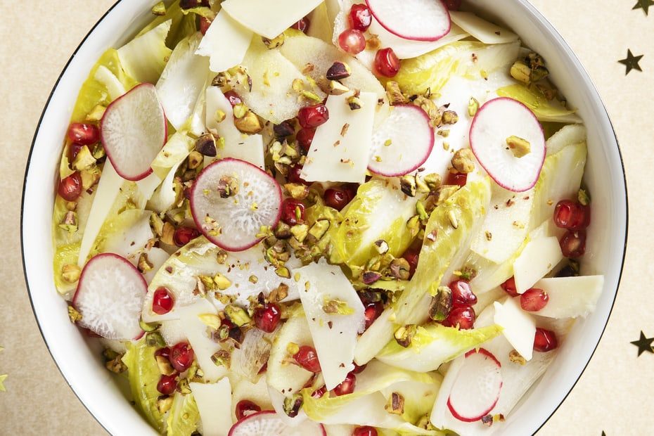 Simple endive salad with cheese – Laylita's Recipes
