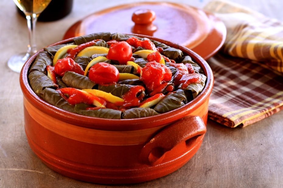 Baked Dolmades