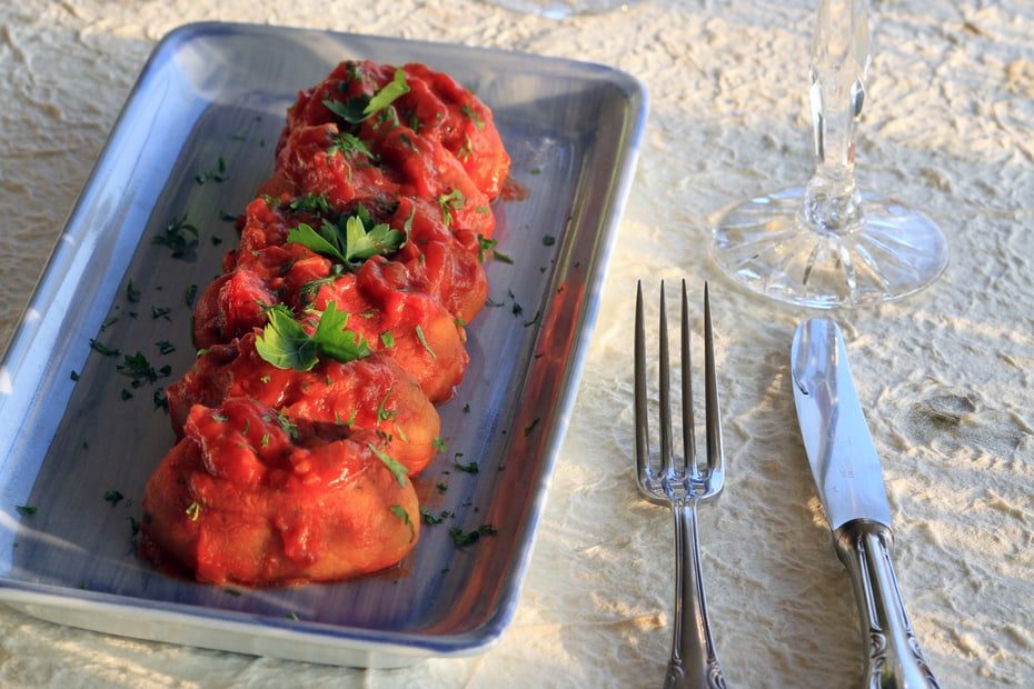 Vegan Fava Sausages