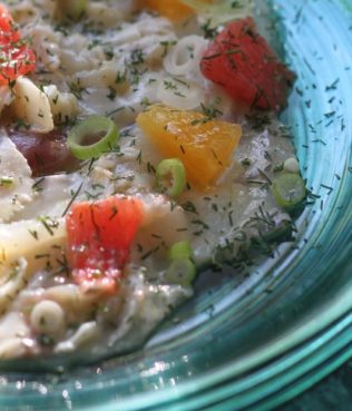 Sea Bass Carpaccio