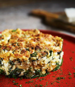 Spanakopita Macaroni & Cheese